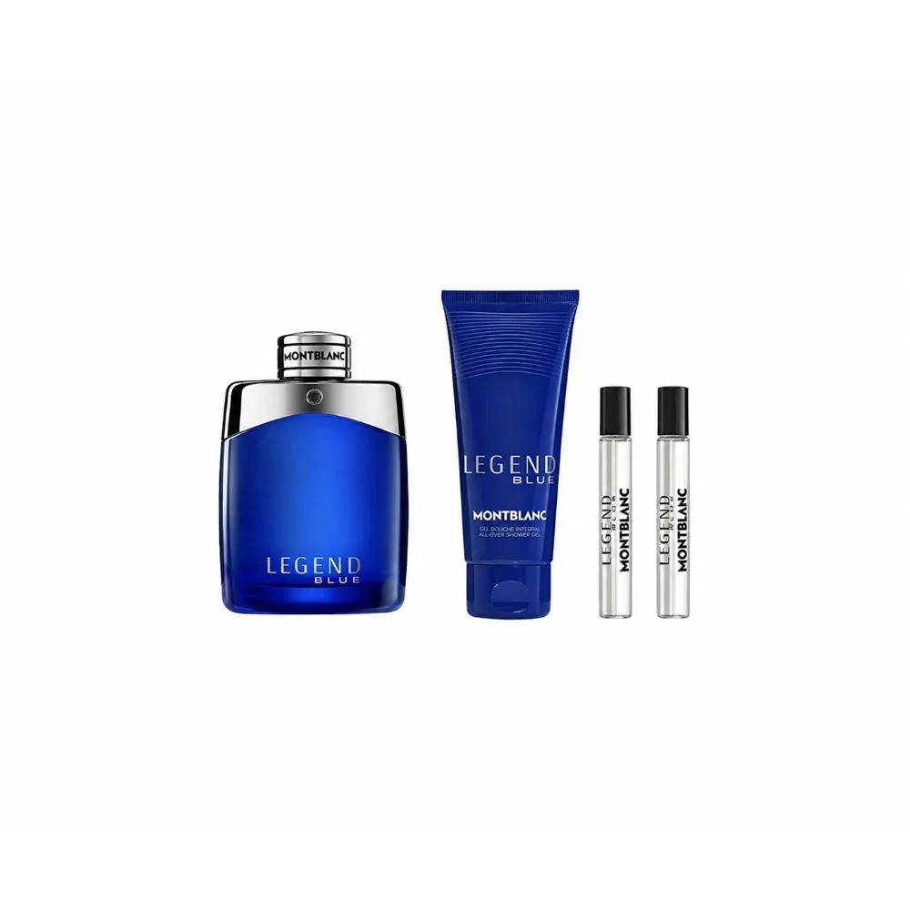 Legend Blue 100 ml + SG na telo aj vlasy 100 ml + EDP MINI 2 x parfumovaná voda pre mužov 8 ml