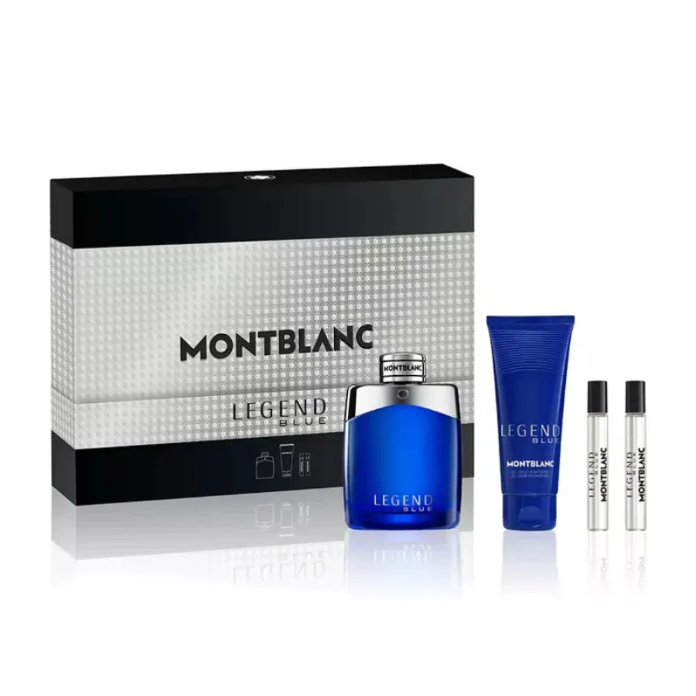 Legend Blue 100 ml + SG na telo aj vlasy 100 ml + EDP MINI 2 x parfumovaná voda pre mužov 8 ml