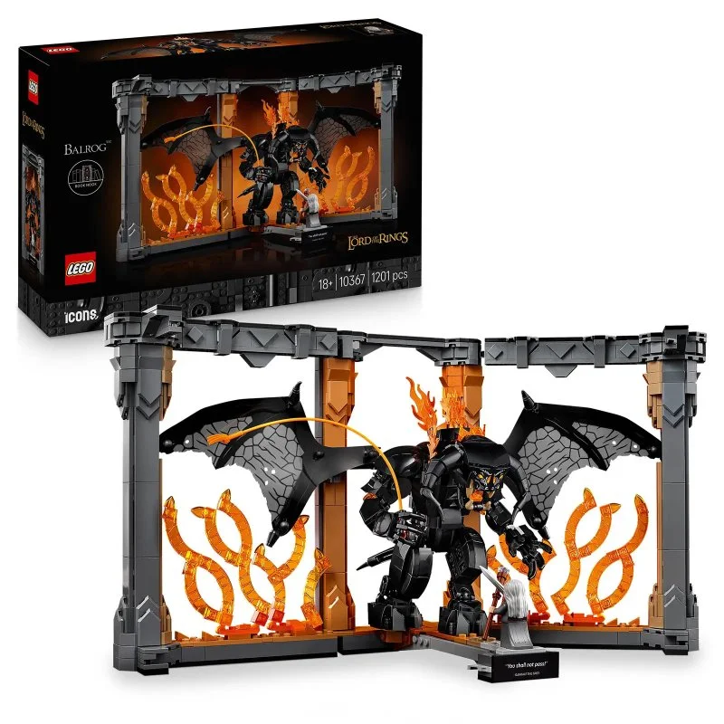 Icons 10367 Knižná zarážka: Pán prsteňov – Balrog™