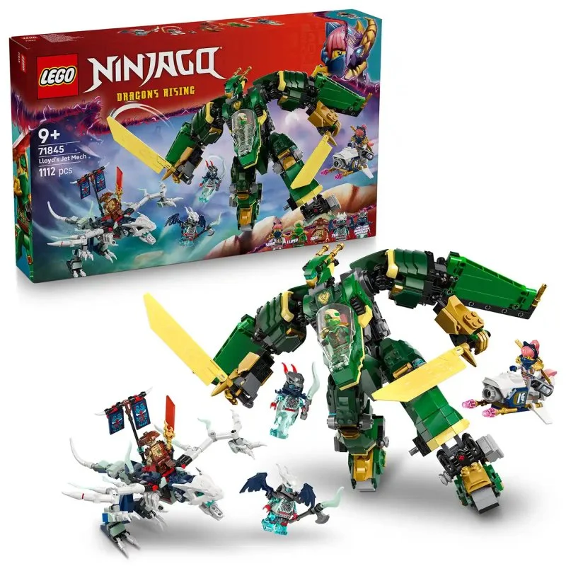 NINJAGO® 71845 Lloydov tryskáčový robot