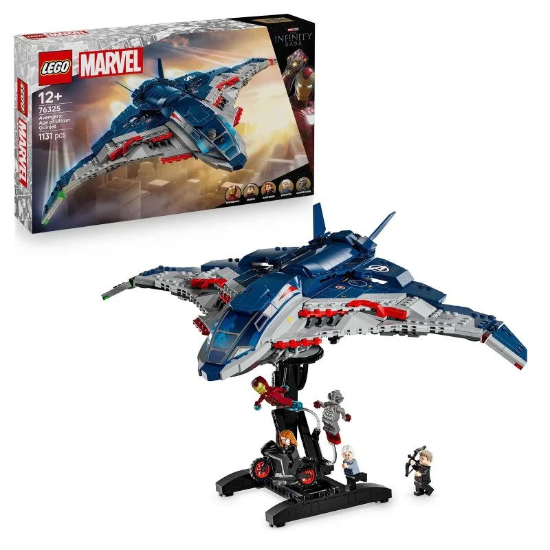 ǀ Marvel 76325 Avengers: Vek Ultrona Stíhačka Quinjet