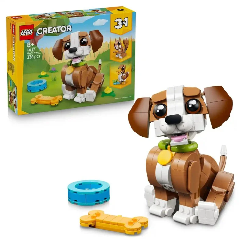 Creator 3 v 1 31382 Roztomilé zvieratá: Roztomilé šteniatko