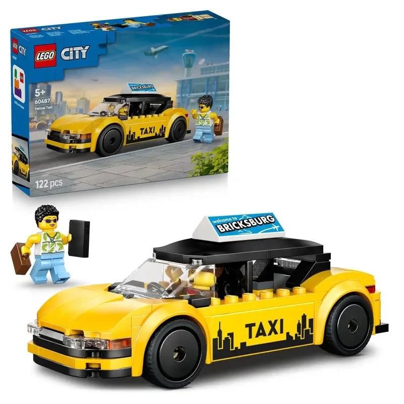 City 60487 Žltý taxík