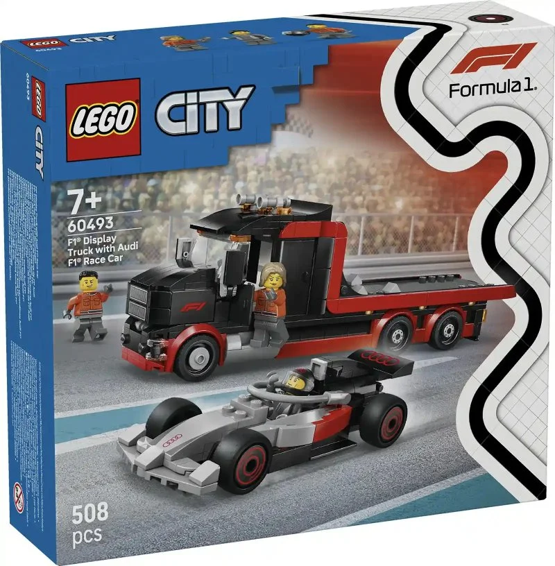 City 60493 Výstavný kamión F1® so závodným autom Audi F1®