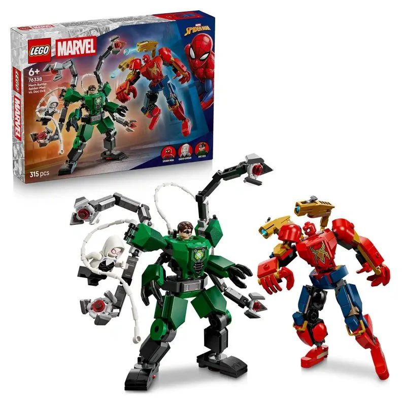 ǀ Marvel 76338 Bitka robotov: Spider-Man vs. Doc Ock