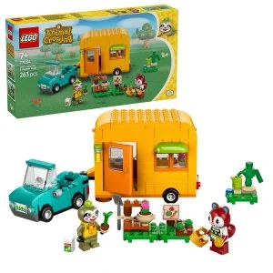 LEGO® Animal Crossing™ 77054 Leif, karavan a záhradníctvo