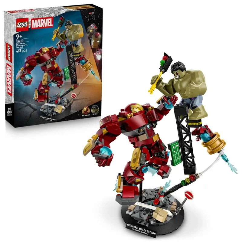 ǀ Marvel 76343 Epický súboj: Hulkbuster vs. Hulk