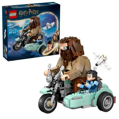 Harry Potter™ 76443 Hagrid™ a Harry na motorke