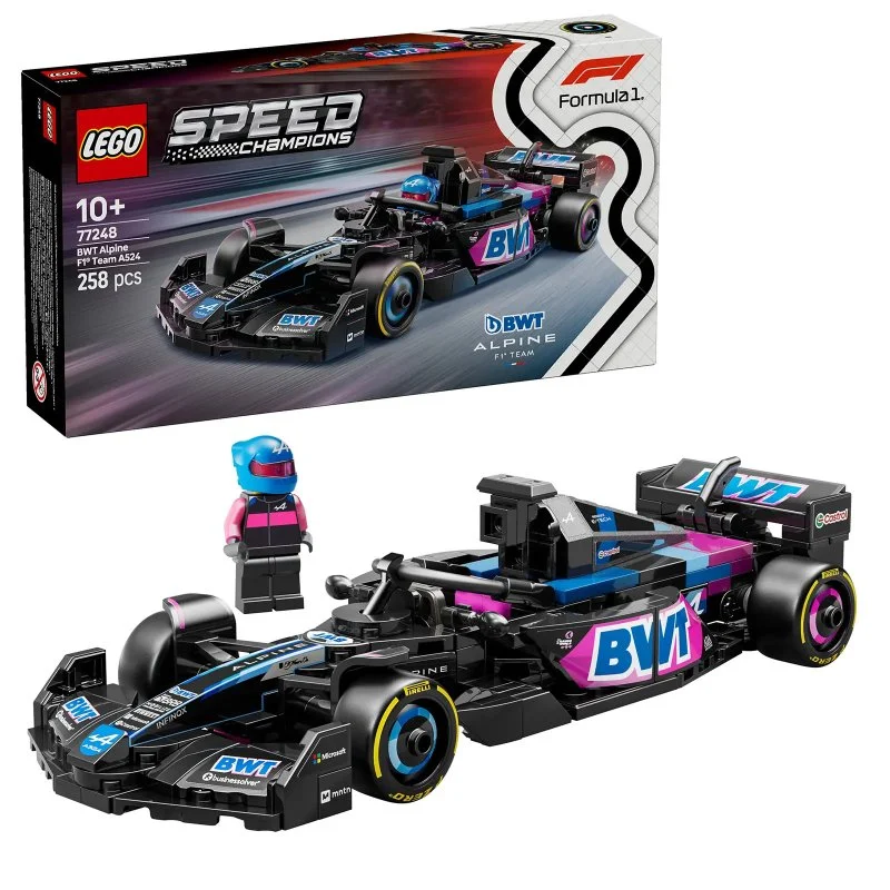 Speed Champions 77248 Pretekárske auto BWT Alpine F1® Team A524