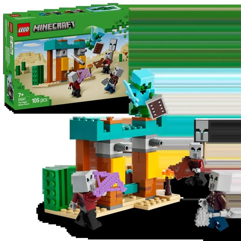 Minecraft® 21267 Púštna hliadka zákerníkov