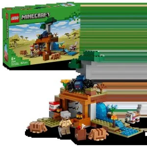 LEGO® Minecraft® 21269 Výprava do bane a pásovec