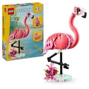 LEGO® Creator 3 v 1 31170 Divoké zvieratá: Ružový plameniak