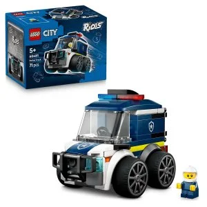 LEGO® City 60481 Autíčka – Policajná dodávka