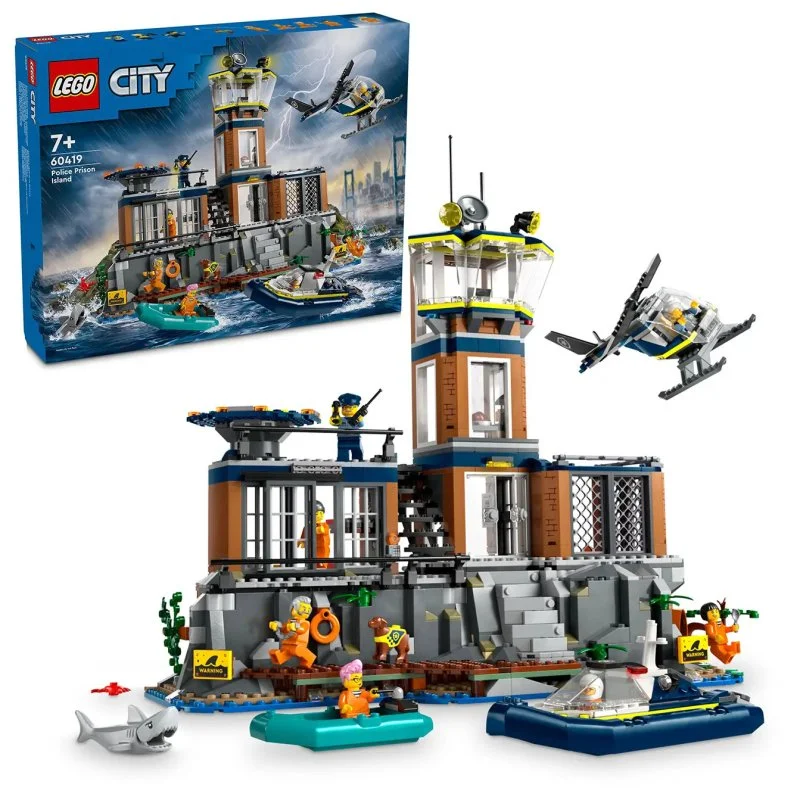 City 60419 Polícia a väzenie na ostrove