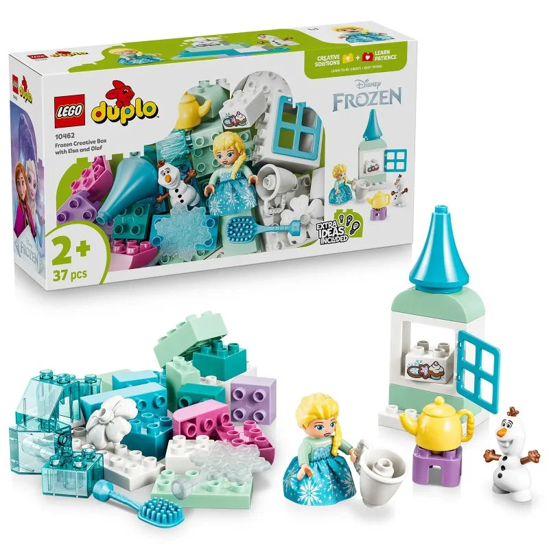 DUPLO® 10462 Ľadové kráľovstvo: Kreatívna krabička s Elsou a Olafom