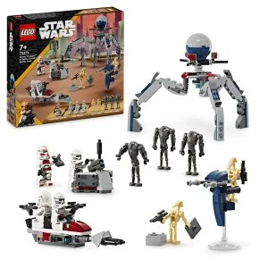 LEGO® Star Wars™ 75372 Bojový balíček klonového vojaka a bojového droida
