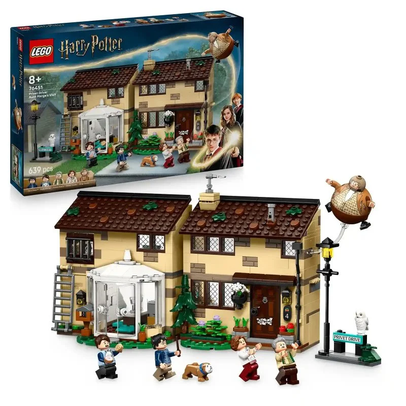 Harry Potter™ 76451 Zobová ulica: Návšteva tety Marge