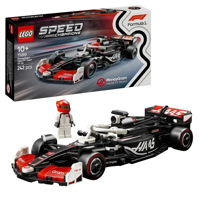 Speed Champions 77250 Závodné auto MoneyGram Haas F1® Team VF-24