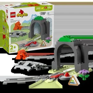LEGO® DUPLO® 10425 Železničný tunel a koľaje – rozširujúca sada