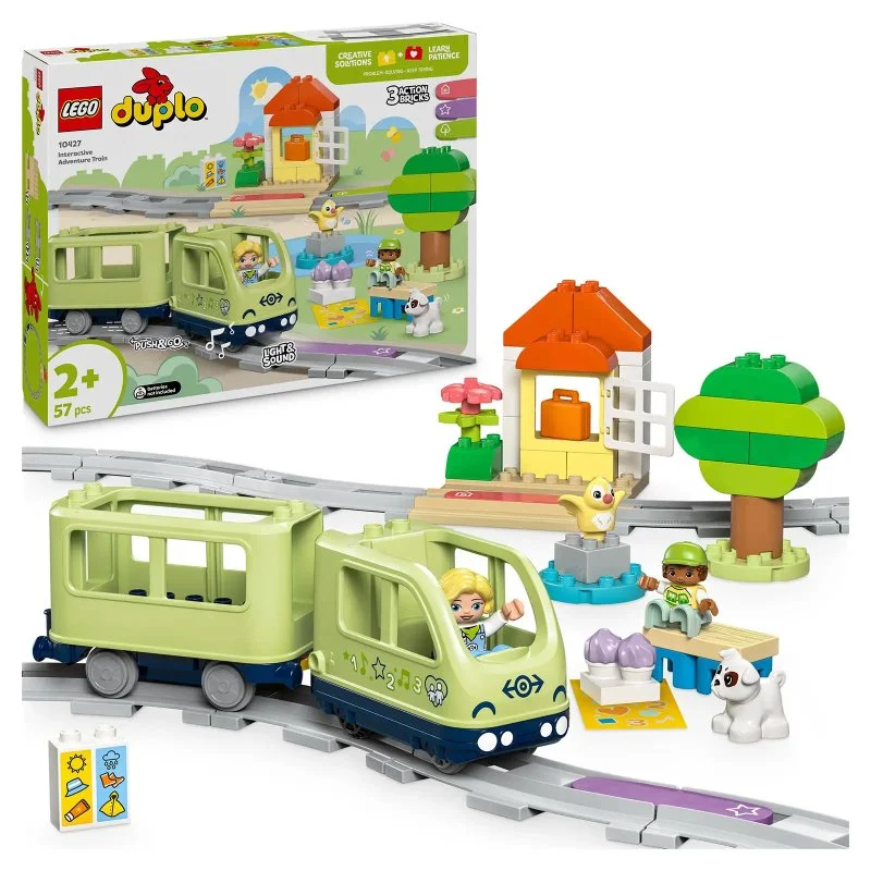 DUPLO® 10427 Interaktívny dobrodružný vláčik
