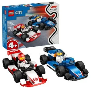 LEGO® City 60464 Závodné vozidlá F1® Williams Racing a Haas F1®