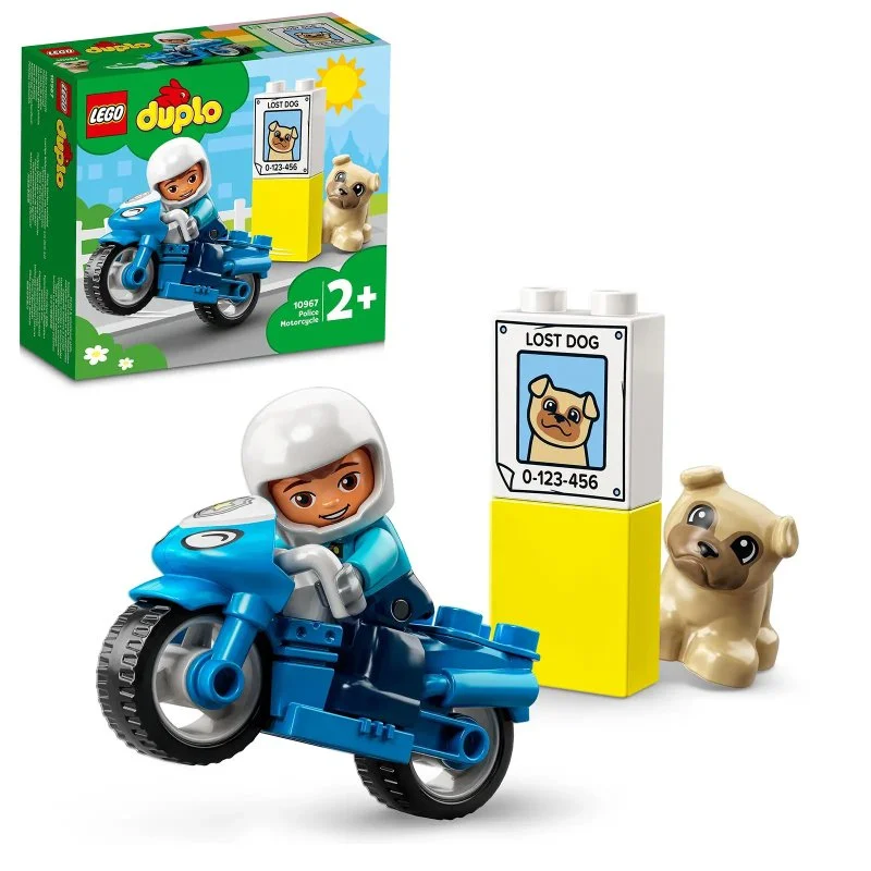 DUPLO® 10967 Policajná motorka