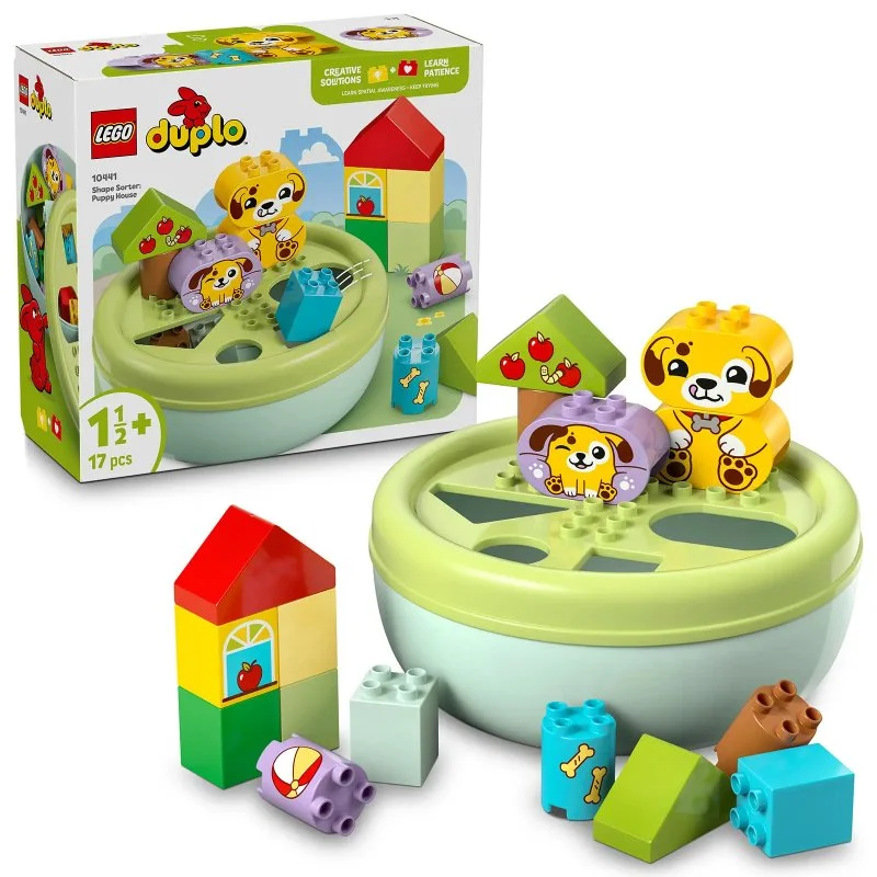 DUPLO® 10441 Triedenie tvarov: Domček pre šteniatka