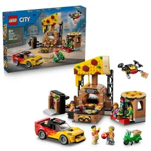 LEGO® City 60496 Rozvoz pizze a vozidlá