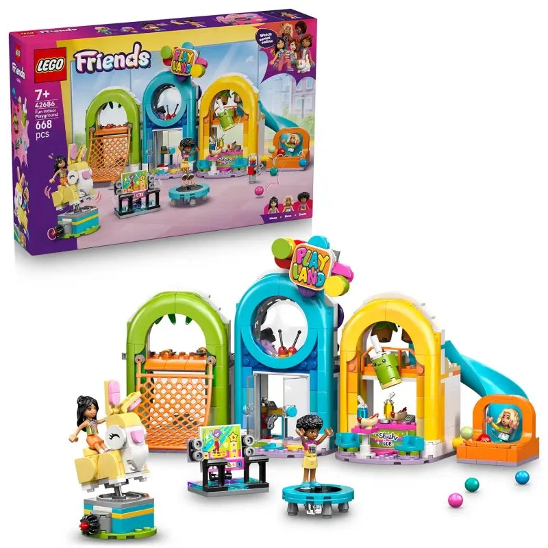 Friends 42686 Zábavné interiérové ihrisko