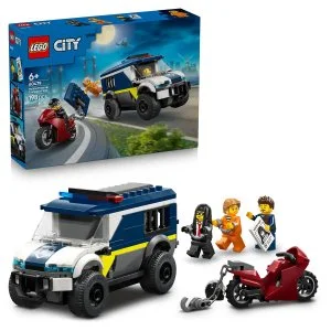 LEGO® City 60479 Policajná dodávka na prevoz väzňov