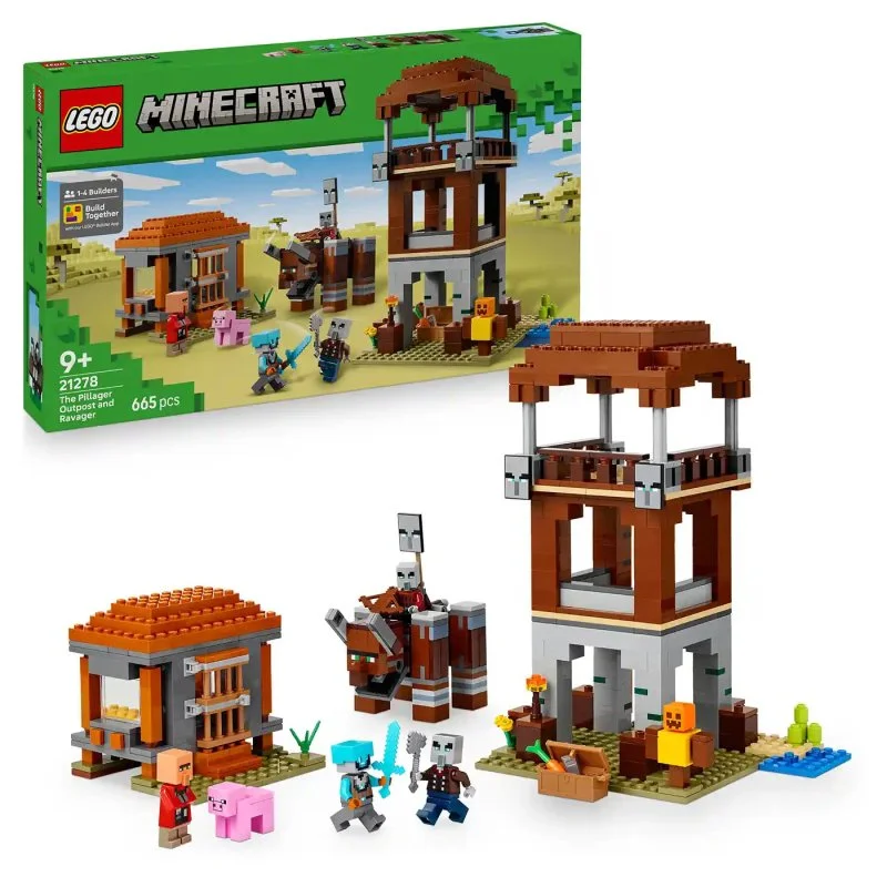 Minecraft® 21278 Základňa plieniteľov a Ničiteľ