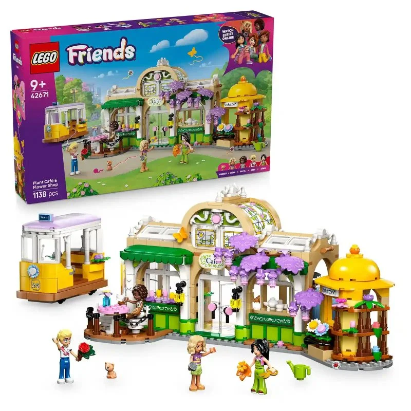 Friends 42671 Kaviareň plná rastlín a kvetinárstvo