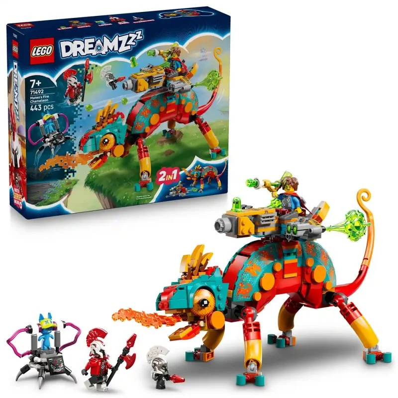 DREAMZzz™ 71492 Mateo a jeho ohnivý chameleón