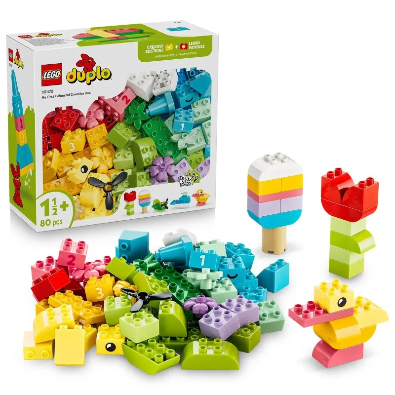 DUPLO® 10479 Farebný kreatívny box s kockami