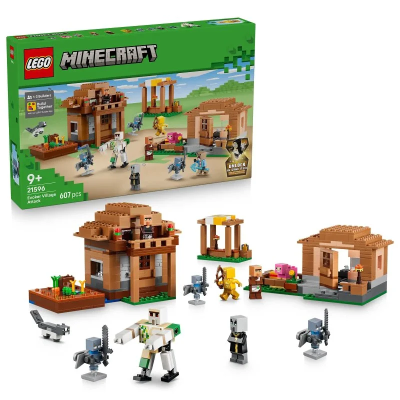 Minecraft® 21596 Útok mága na dedinu