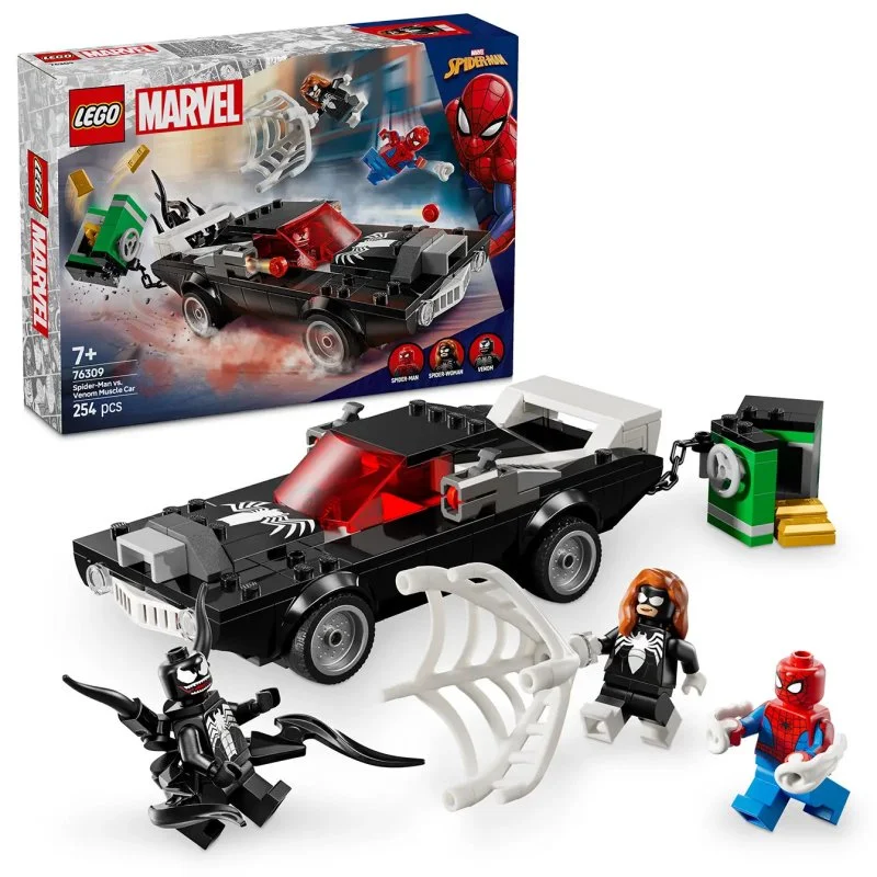 Marvel 76309 Spider-Man vs. Venomov výkonný športiak