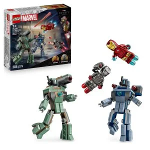 LEGO® ǀ Marvel 76320 Iron Man a War Machine vs. Hammerové drony