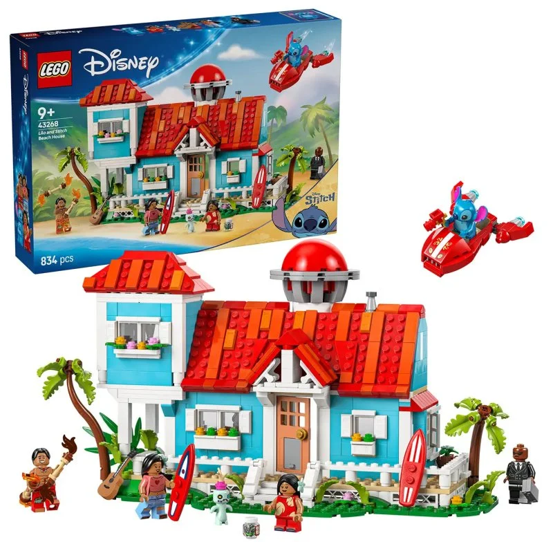 Disney 43268 Lilo a Stitch a domček na pláži