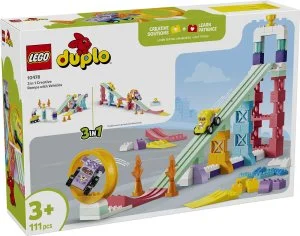 LEGO® DUPLO® 10478 Kreatívne rampy s autíčkami 3 v 1