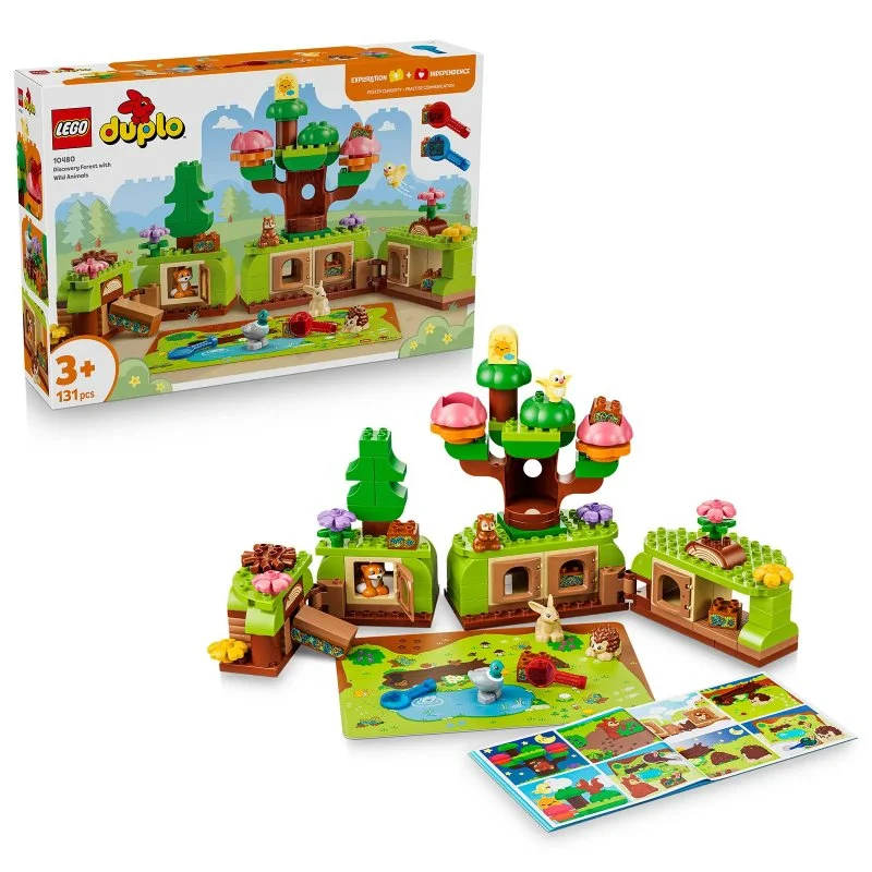 DUPLO® 10480 Les plný objavov a divokých zvieratiek