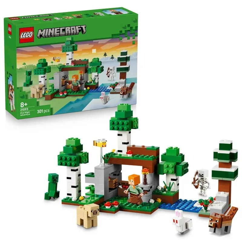 Minecraft® 21593 Prvé nočné dobrodružstvo