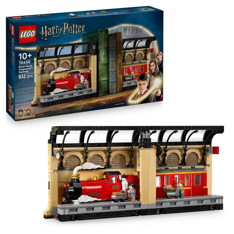 Harry Potter™ 76450 Knižná zarážka: Rýchlik do Rokfortu