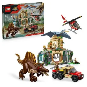 LEGO® Jurassic World 76976 Letecká misia so spinosaurom a quetzalcoatlom