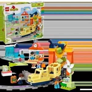 LEGO® DUPLO® 10428 Veľký interaktívny komunitný vláčik