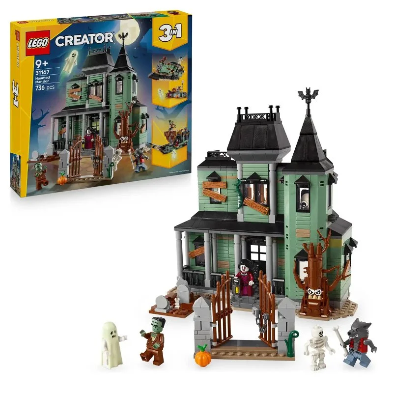 Creator 3 v 1 31167 Strašidelný dom
