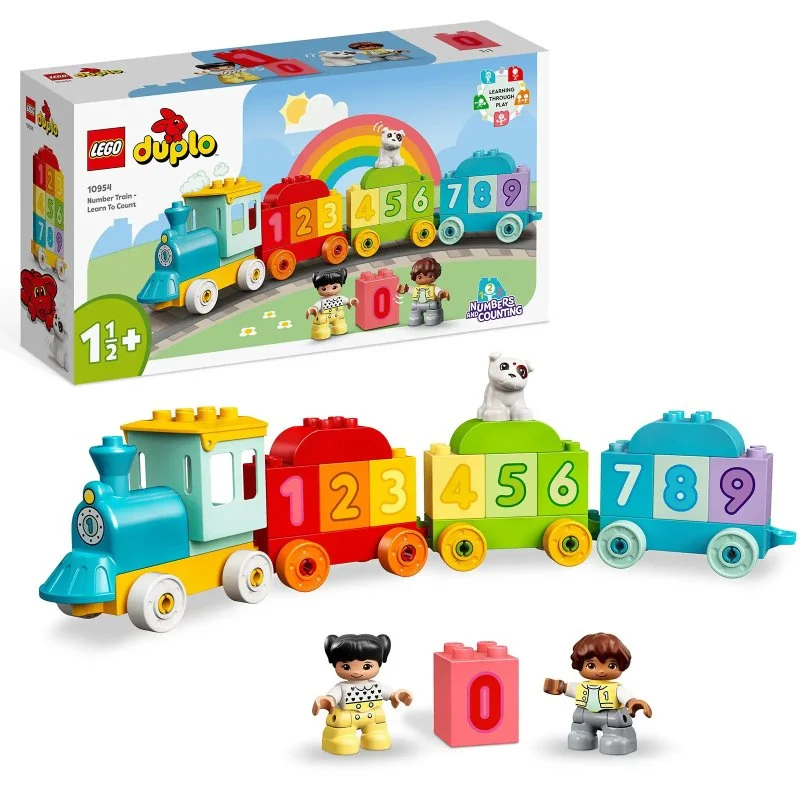 DUPLO® 10954 Vláčik s číslami – Učíme sa počítať