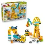 DUPLO® 10476 Stavenisko a vozidlá 3 v 1