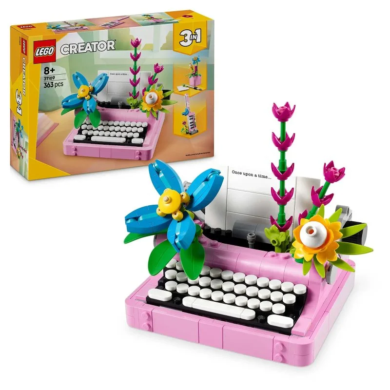 Creator 3 v 1 31169 Písací stroj s kvetmi