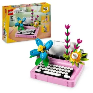 LEGO® Creator 3 v 1 31169 Písací stroj s kvetmi