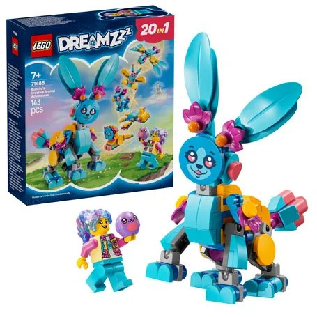 DREAMZzz™ 71488 Bunchu a kreatívne zvieracie dobrodružstvá